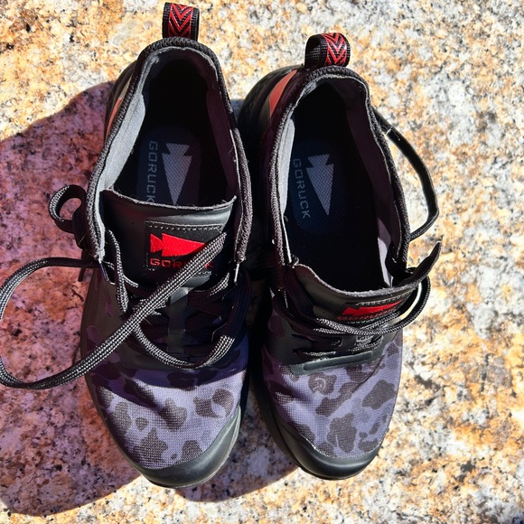 Goruck Shoes - GORUCK Women's Black and Red Athletic Shoes